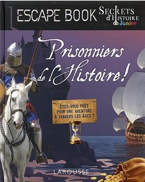 escape book ; secrets d'histoire junior ; prisonniers de l'histoire !