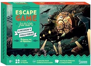 escape game junior ; mission Jules Verne : échappe-toi du Nautilus !