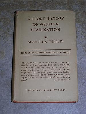 Imagen del vendedor de A Short History Of Western Civilisation a la venta por Neo Books