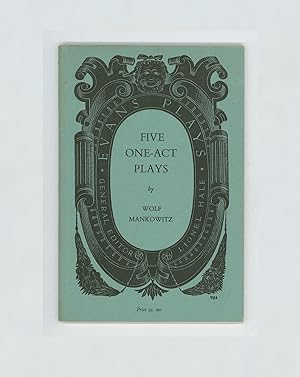 Five One Act Plays by Wolf Mankowitz : Bespoke Overcoat, Baby, Last of the Cheesecake, It Should ...
