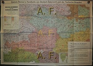 Die Nachfolgestaaten der Monarchie 1919. Deutsch-Österreich und die Tschecho-Slowakei, von Dr. Fr...