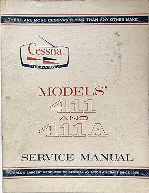 Cessna Models 411 and 411A Service Manual