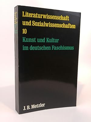 Image du vendeur pour Kunst und Kultur im deutschen Faschismus. (Bd. 10.) Sprachwissenschaft Literaturwissenschaft Schlsselkompetenzen mis en vente par ANTIQUARIAT Franke BRUDDENBOOKS