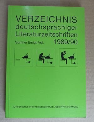 Verzeichnis deutschsprachiger Literaturzeitschriften 1989/ 90.