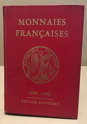 Image du vendeur pour Monnaies franaises / 1789-1983 mis en vente par librairie philippe arnaiz