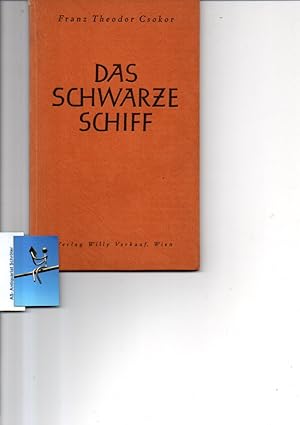 Das schwarze Schiff. Gedichte. [signiert, signed, Widmung an Annette Kolb]. Zweite veränderte Auf...