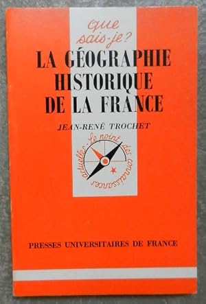 Imagen del vendedor de La gographie historique de la France. a la venta por Librairie les mains dans les poches