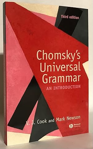 Seller image for Chomsky's Universal Grammar. An Introduction. Third Edition. for sale by Thomas Dorn, ABAA