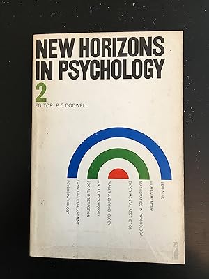 Imagen del vendedor de New Horizons in Psychology: Bo.2 a la venta por Lazycat Books