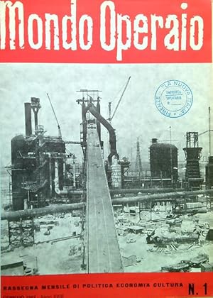 Mondo Operaio 1965 - Dal N. 1 al N. 11-12