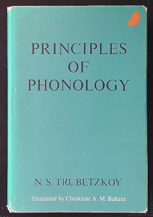 Bild des Verkufers fr Principles of Phonology zum Verkauf von Librodifaccia