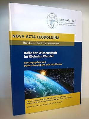 Rolle der Wissenschaft im Globalen Wandel Vorträge anlässlich der Jahresversammlung vom 22. bis 2...