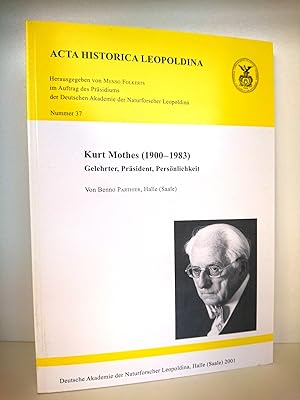 Kurt Mothes (1900 - 1983). Gelehrter, Präsident, Persönlichkeit, Gedenkrede am Vorabend seines 10...