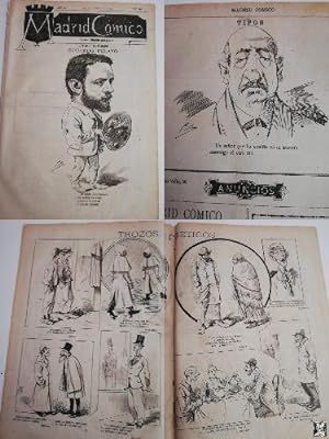 PERIÓDICO MADRID CÓMICO año IX, 1889, Nº 349