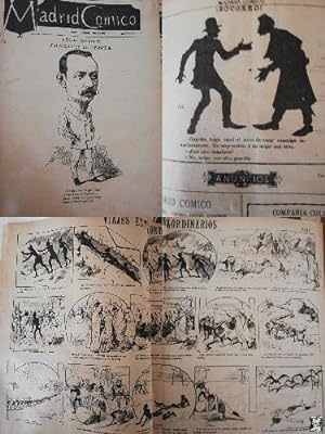 PERIÓDICO MADRID CÓMICO año IX, 1889, Nº 313