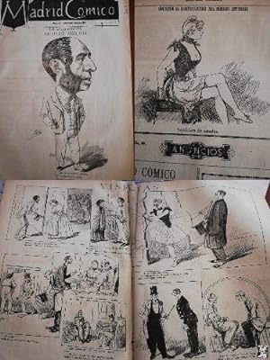 PERIÓDICO MADRID CÓMICO año IX, 1889, Nº 351
