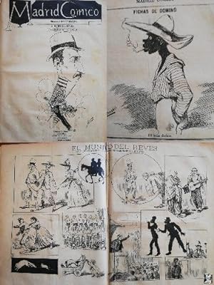 PERIÓDICO MADRID CÓMICO año IX, 1889, Nº 341