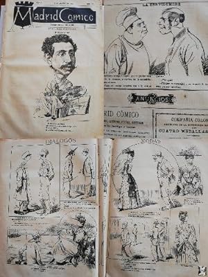 PERIÓDICO MADRID CÓMICO año IX, 1889, Nº 337