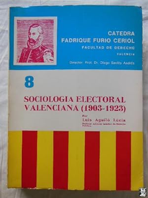 Imagen del vendedor de SOCIOLOGIA ELECTORAL VALENCIANA (1903-1923) a la venta por Librera Maestro Gozalbo