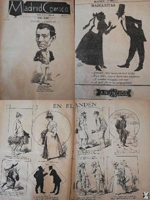 PERIÓDICO MADRID CÓMICO año IX, 1889, Nº 314