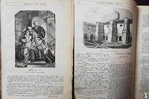 SEMANARIO PINTORESCO ESPAÑOL: Nº3, 16 Enero 1853. Grabados de la colegiata de Sar?