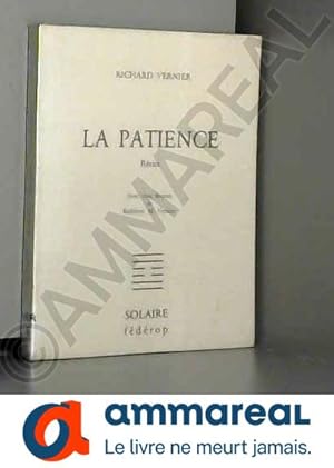 Seller image for La Patience for sale by Ammareal