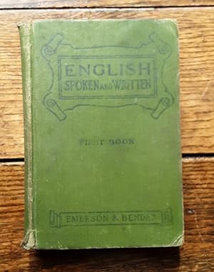 Seller image for English Spoken and Written First Book for sale by Grandma Betty's Books