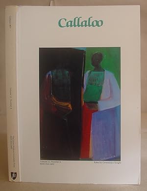 Bild des Verkufers fr Callaloo #37, A Journal Of Afro American And African Arts And Letters: Volume 11 Number 4 Fall 1988 zum Verkauf von Eastleach Books