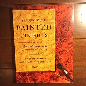 Bild des Verkufers fr Professional Painted Finishes; A Guide to the Art and Business of Decorative Painting zum Verkauf von Books to Give ~ Books to Love