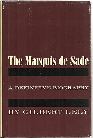Seller image for The Marquis de Sade: A Definitive Biography for sale by Sabra Books