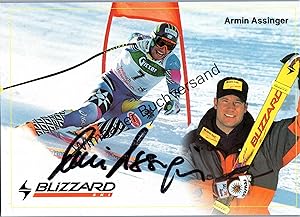 Bild des Verkufers fr Original Autogramm Armin Assinger Ski /// Autograph signiert signed signee zum Verkauf von Antiquariat im Kaiserviertel | Wimbauer Buchversand