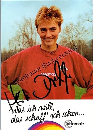 Immagine del venditore per Original Autogramm Heike Drechsler /// Autograph signiert signed signee venduto da Antiquariat im Kaiserviertel | Wimbauer Buchversand