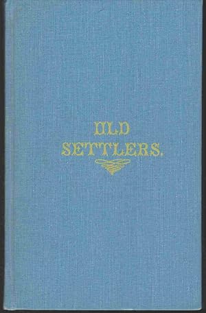 Seller image for RECOLLECTIONS OF THE EARLY SETTLEMENT OF THE WABASH VALLEY, "OLD SETTLERS" for sale by Easton's Books, Inc.