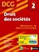 Seller image for Droit Des Socits, Dcg, preuve 2 : Manuel & Applications for sale by RECYCLIVRE