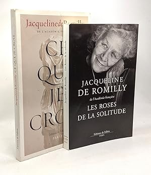 Image du vendeur pour Les roses de la solitude + Ce que je crois - 2 livres mis en vente par crealivres