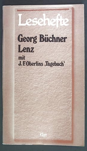 Lenz. mit J. F. Oberlins "Tagebuch". Lesehefte.