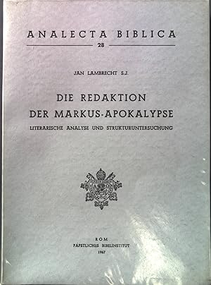 Seller image for Die Redaktion der Markus Apokalypse 1967 for sale by books4less (Versandantiquariat Petra Gros GmbH & Co. KG)