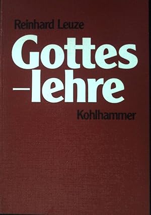 Immagine del venditore per Gotteslehre. venduto da books4less (Versandantiquariat Petra Gros GmbH & Co. KG)