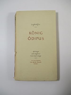 Koenig Oedipus. (= Der Eckart-Kreis, Bd. 31).