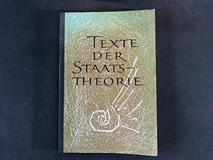 Bild des Verkufers fr Texte der Staatstheorie. zum Verkauf von Antiquariat Bookfarm