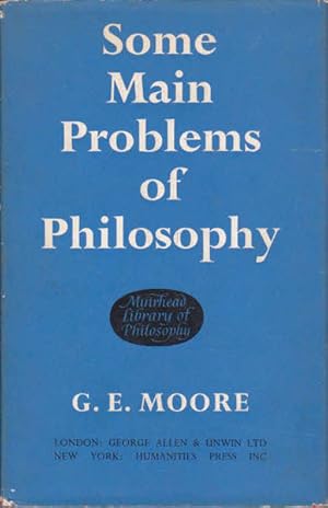 Bild des Verkufers fr Some Main Problems of Philosophy zum Verkauf von Goulds Book Arcade, Sydney