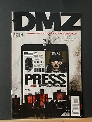 Seller image for DMZ #3 part three "On the Ground" for sale by Tree Frog Fine Books and Graphic Arts
