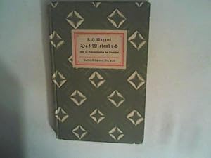Bild des Verkufers fr Das Wiesenbuch. Mit 16 Scherenschnitten d. Verfassers Insel-Bcherei ; Nr. 426 zum Verkauf von ANTIQUARIAT FRDEBUCH Inh.Michael Simon