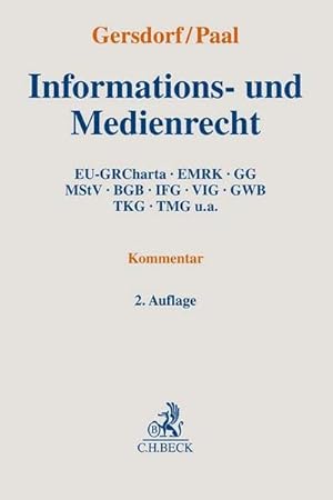 Imagen del vendedor de Informations- und Medienrecht a la venta por Rheinberg-Buch Andreas Meier eK