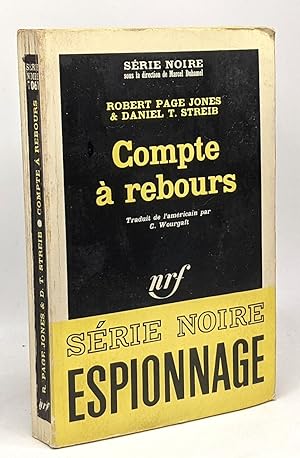 Seller image for Compte  rebours - srie noire for sale by crealivres