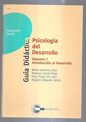 Seller image for PSICOLOGIA DEL DESARROLLO. VOLUMEN I: INTRODUCCION AL DESARROLLO. GUIA DIDACTICA for sale by Desvn del Libro / Desvan del Libro, SL