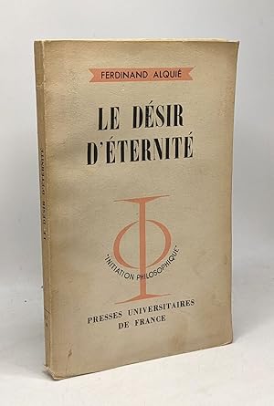 Le désir d'éternité