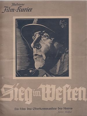 [Filmprogramm] Sieg im Westen. Ein Film des Oberkommandos des Heeres. Illustrierter Film-Kurier, ...