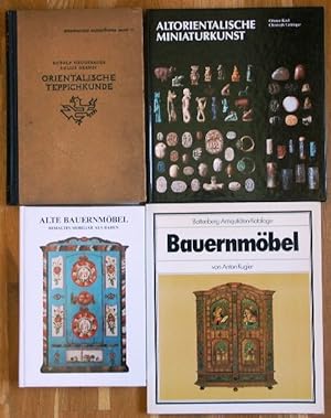 Orientalische Teppichkunde, Altorientalische Miniaturkunst, Alte Bauernmöbel, Bauernmöbel.