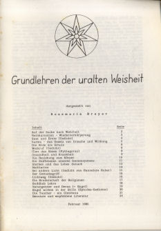 Seller image for Grundlehren der uralten Weisheit for sale by ANTIQUARIAT Franke BRUDDENBOOKS